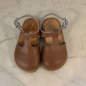 Freshly Picked Cognac Newport Clog sandal, size 5